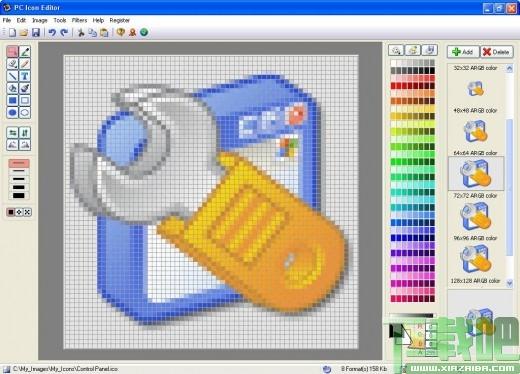 PC Icon Editor,图标编辑,图标制作